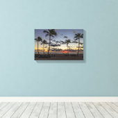 Toile Un beau lever de soleil (Insitu (Plancher de Bois))