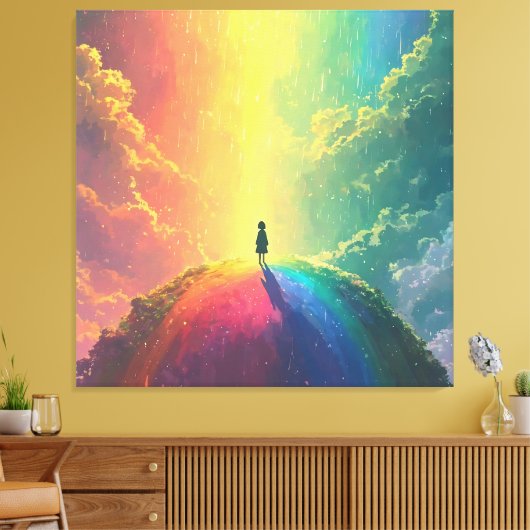 Toile Un beau rêve (Insitu(Salon))