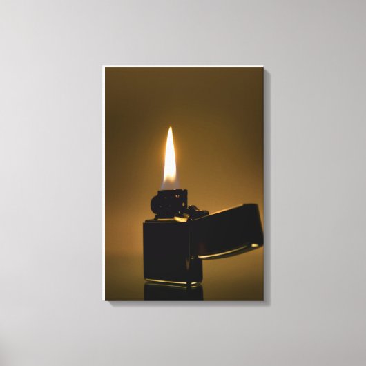 Toile Un briquet Zippo. Art (Recto)