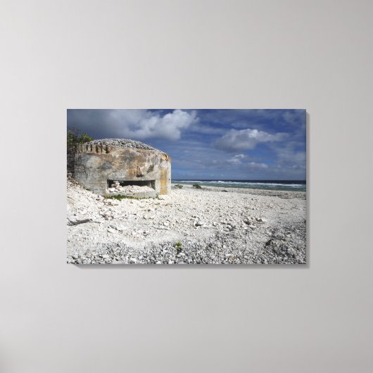 Toile Un bunker en ruine (Recto)