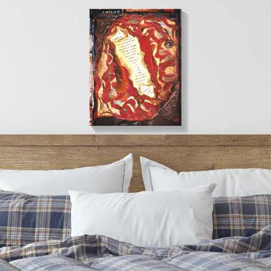 Toile Un cauchemar (Insitu(Chambre))