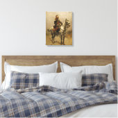 Toile Un cavalier (Insitu(Chambre))