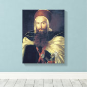 Toile Un chef arabe (Insitu (Plancher de Bois))