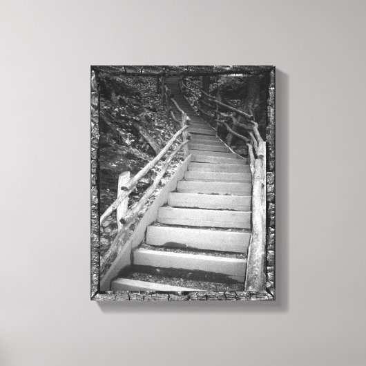 Toile Un chemin sombre (Recto)