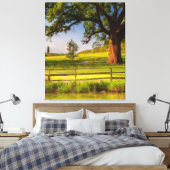 Toile Un Chêne Sous Le Mur Du Soleil (Insitu(Chambre))