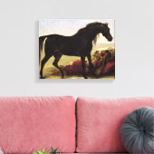Toile Un cheval arabe (Insitu(Salon))