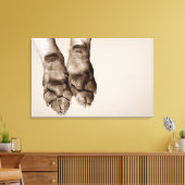 Toile Un chien pattes (Insitu(Salon))