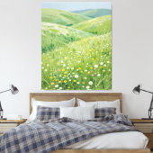 Toile Un Chœur Murmurant de Fleurs Sauvages à Travers le (Insitu(Chambre))