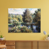 Toile Un coin du jardin à Montgeron (3) (Insitu(Salon))