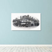 Toile Un coin du Vieux Bromley (Insitu (Plancher de Bois))