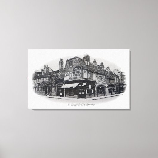 Toile Un coin du Vieux Bromley (Recto)