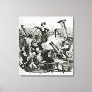 Toile Un concert de Hector Berlioz