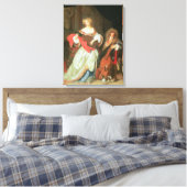 Toile Un couple faisant de la musique (Insitu(Chambre))
