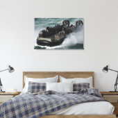 Toile Un coussin d'air d'embarcation de débarquement de (Insitu(Chambre))