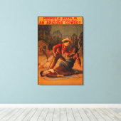 Toile Un cowboy de l'Arizona - La lutte des cowboys et d (Insitu (Plancher de Bois))