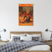 Toile Un cowboy de l'Arizona - La lutte des cowboys et d (Insitu(Chambre))