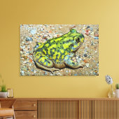 Toile Un crapaud à pieds nus (Insitu(Salon))