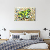 Toile Un crapaud à pieds nus (Insitu(Chambre))