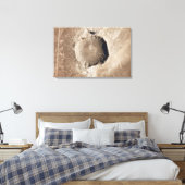 Toile Un cratère à impact météorologique (Insitu(Chambre))