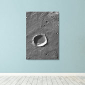 Toile Un cratère sur Mars (Insitu (Plancher de Bois))