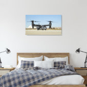 Toile Un CV-22 Osprey se prépare au décollage (Insitu(Chambre))