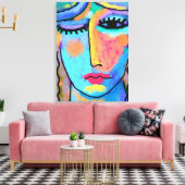 Toile Un de ces jours de peinture numérique Abstraite (Insitu(Salon))