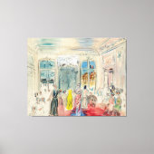 Toile Un défilé chez Schiaparelli (Recto)