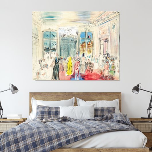 Toile Un défilé chez Schiaparelli (Insitu(Chambre))