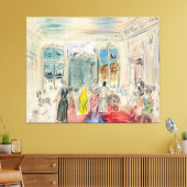 Toile Un défilé chez Schiaparelli (Insitu(Salon))