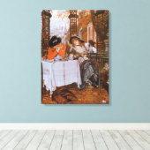 Toile Un déjeuner (Le Dejeuner) de James Tissot (Insitu (Plancher de Bois))