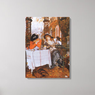 Toile Un Déjeuner par James Tissot