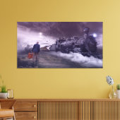 Toile Un Dernier Imaginaire de voyage pour un vieil homm (Insitu(Salon))