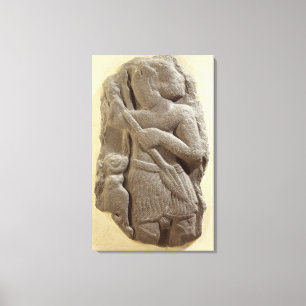 Toile Un dieu Moabite de tempête, terre antique de