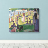 Toile Un dimanche à La Grande Jatte par Georges Seurat (Insitu (Plancher de Bois))