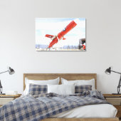 Toile Un drone BQM-74E Chukar prêt à être lancé (Insitu(Chambre))