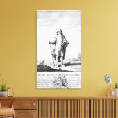 Toile Un druide (Insitu(Salon))