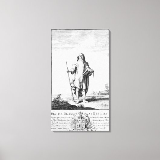 Toile Un druide (Recto)