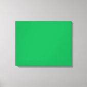 Toile Un écran vert positionné sur un fond blanc (Recto)