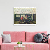 Toile Un enseignant scolaire (Insitu(Salon))