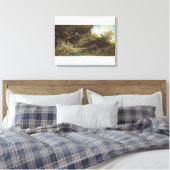 Toile Un ermite dans les montagnes (Insitu(Chambre))