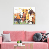 Toile Un étranger surprenant (Insitu(Salon))