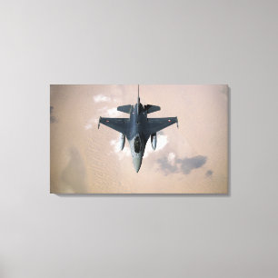 Toile Un F-16 d'Emirati