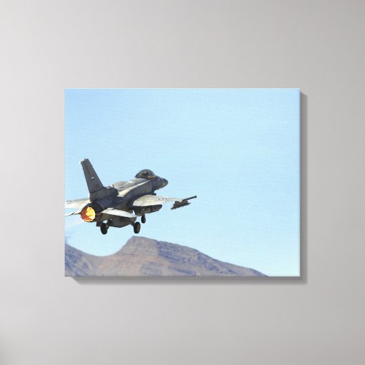 Toile Un F-16E des Émirats arabes unis (Recto)