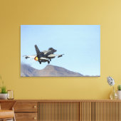 Toile Un F-16E des Émirats arabes unis (Insitu(Salon))