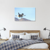 Toile Un F-16E des Émirats arabes unis (Insitu(Chambre))