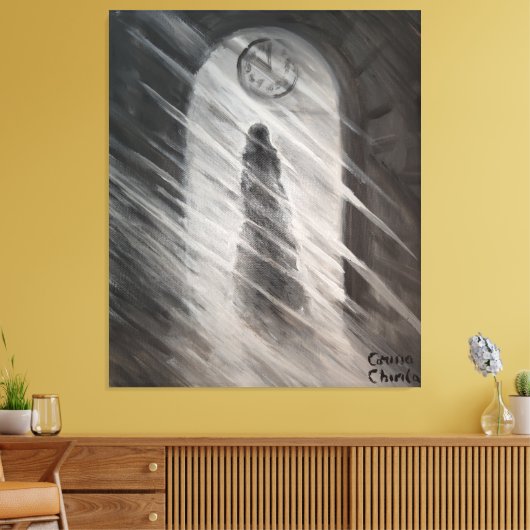 Toile Un fantôme (Insitu(Salon))