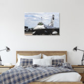 Toile Un Faucon de combat F-16 (Insitu(Chambre))