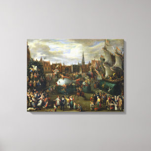 Toile Un festival à Anvers