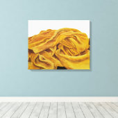 Toile Un foulard jaune (Insitu (Plancher de Bois))