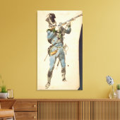 Toile Un fusil des geôliers autrichiens (Insitu(Salon))